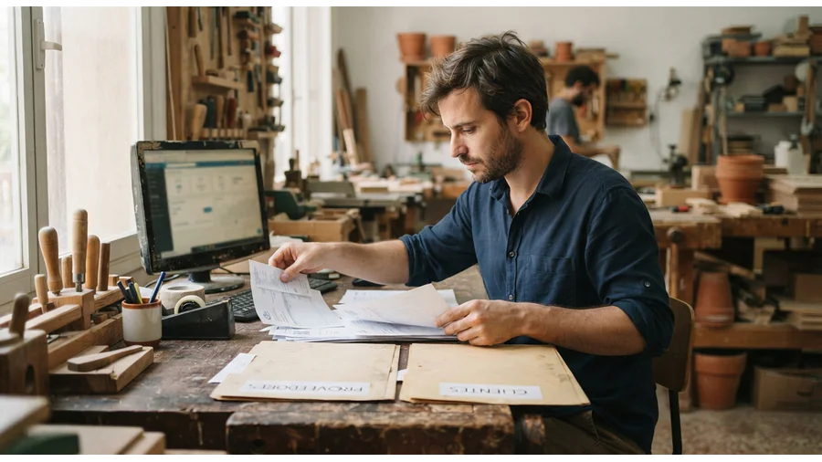 Registro estructurado para microempresas y proyectos personales